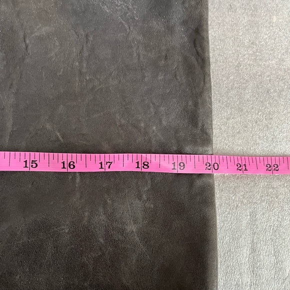 Banana Republic Black Tan Colorblock Leather Tote no lined - Picture 4 of 6